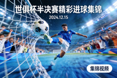 世俱杯半决赛精彩进球集锦视频封面画面
