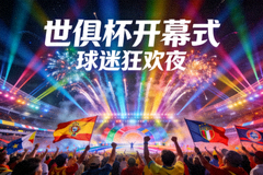 世俱杯开幕式灯光秀与球迷狂欢现场视频封面